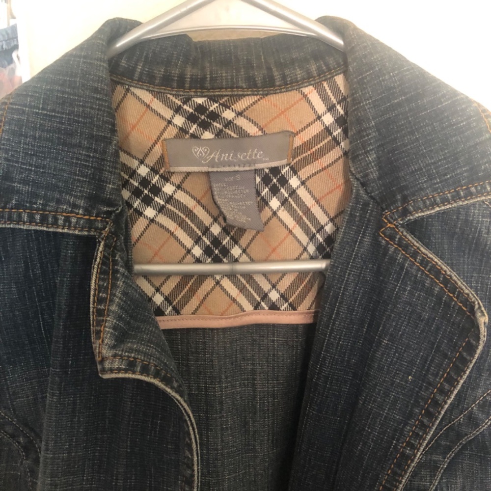 Anisette Jean Jacket Thick Size S - Picture 3 of 4